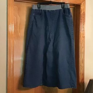 Women’s A-line Jean Skirt!
